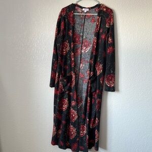 LulaRoe long sweater with pockets